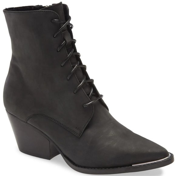 Jeffrey Campbell Shoes - JEFFREY CAMPBELL Sulli Bootie Distressed Black 9.5